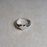 HEART Pinky Signet Ring - engraved 'self'