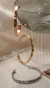 KYU BEVELLED CUFF BANGLE