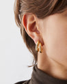 Florence Double Hoop Earrings