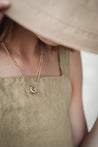 SUN + MOON INTERLOCKING NECKLACE